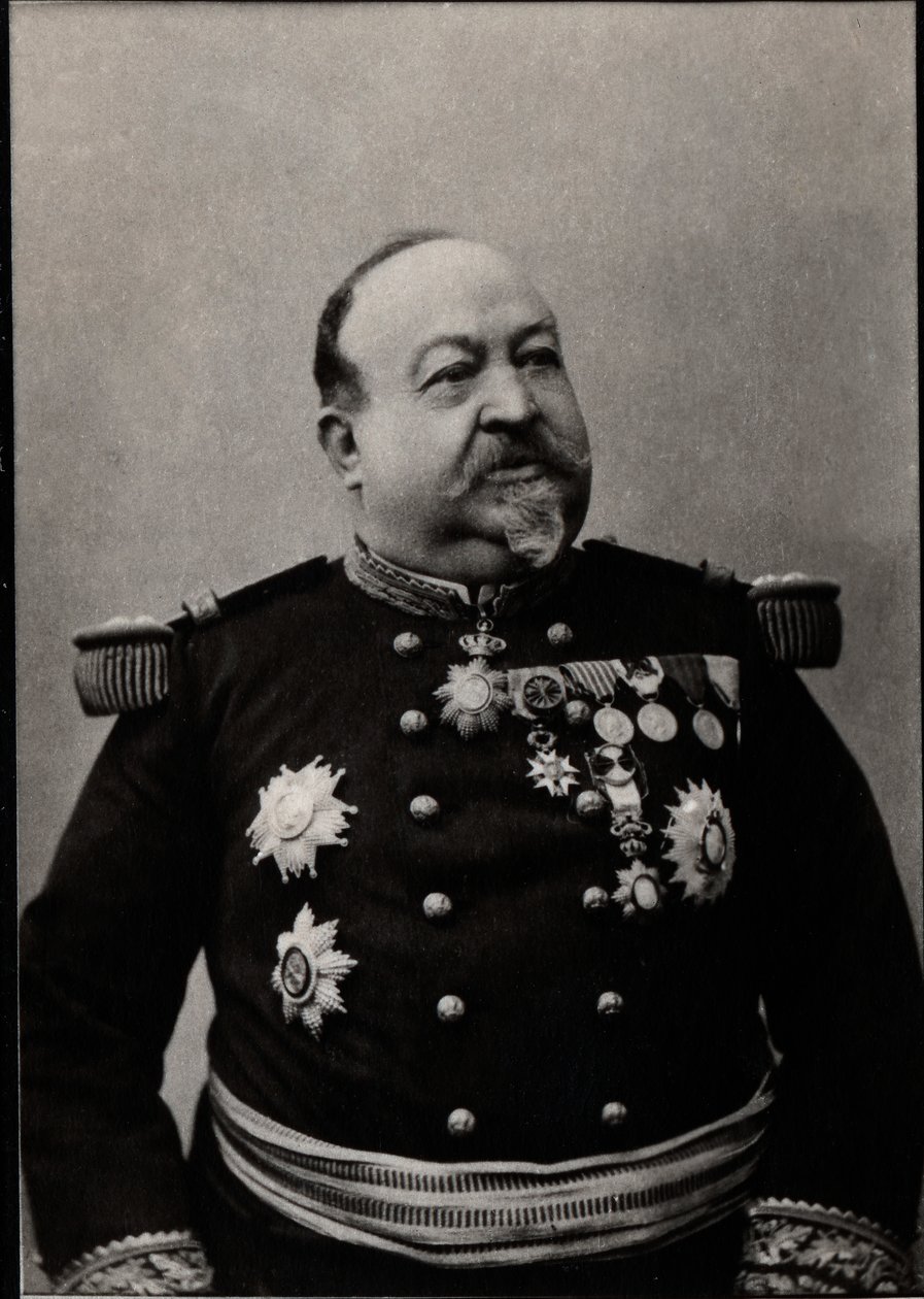 Ange Laurent Giovanninelli（1837-1903）的肖像，一般法国人。 作者 法国摄影师