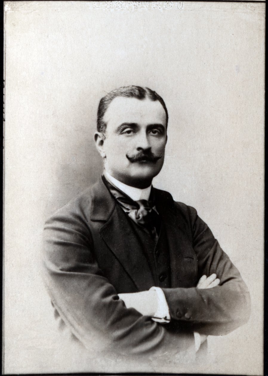 Antoine-Amédée-Marie-Vincent Manca-Amat de Vallombrosa，莫雷斯侯爵的肖像（1858-1896） 作者 法国摄影师