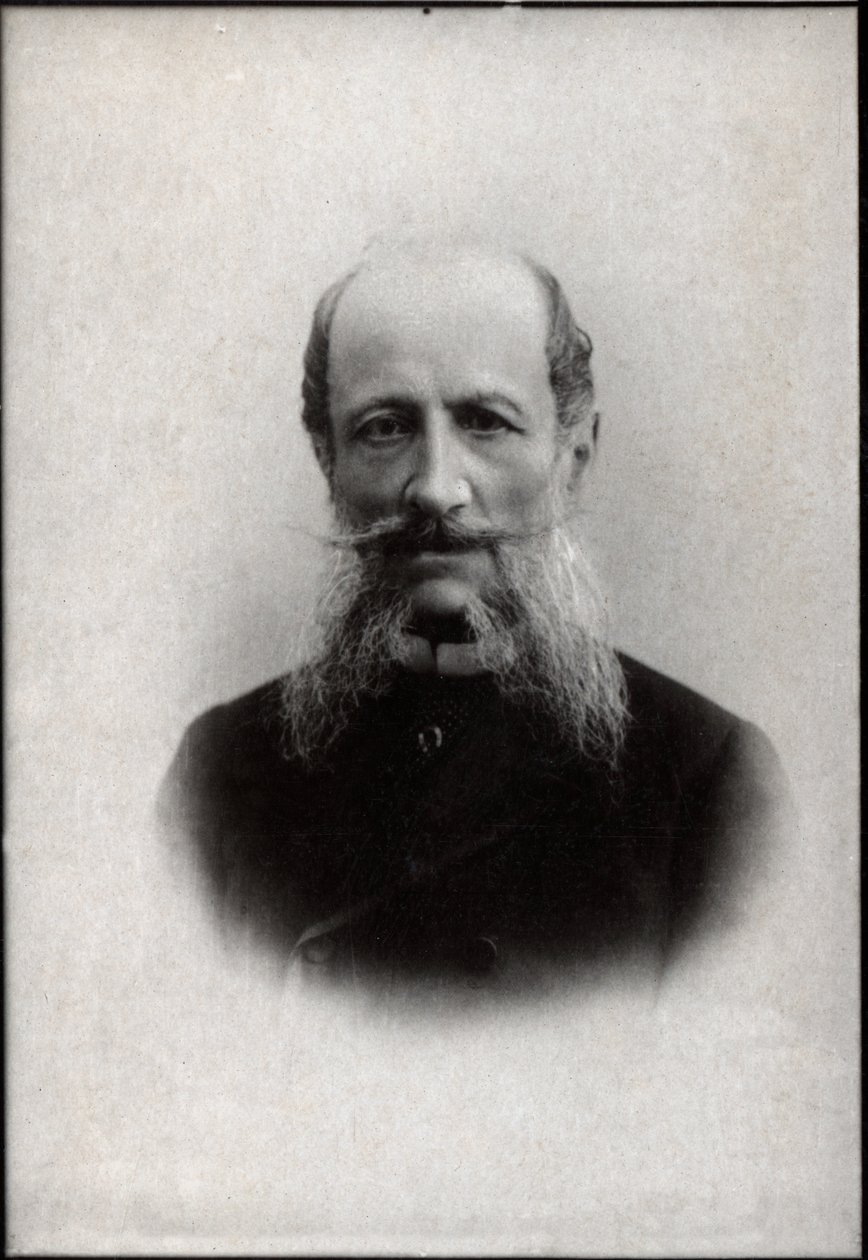 肖像亚瑟·帕夫洛维奇·德·莫伦海姆（1824-1906），俄罗斯政治家和外交官。 作者 法国摄影师