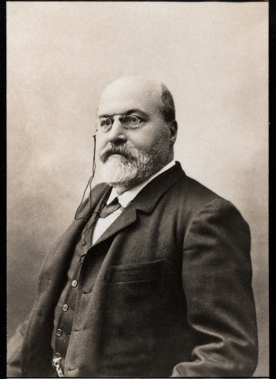 Arthur Ranc（1831-1908）的肖像，法国政治家和作家。 作者 法国摄影师