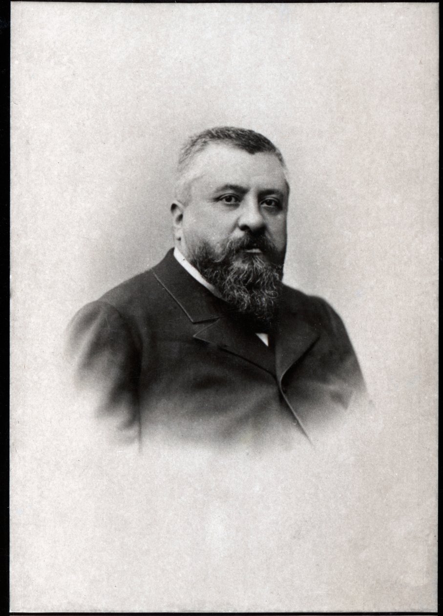 Charles Alexandre Dupuy（1851-1923）的肖像，法国政治家。 作者 法国摄影师