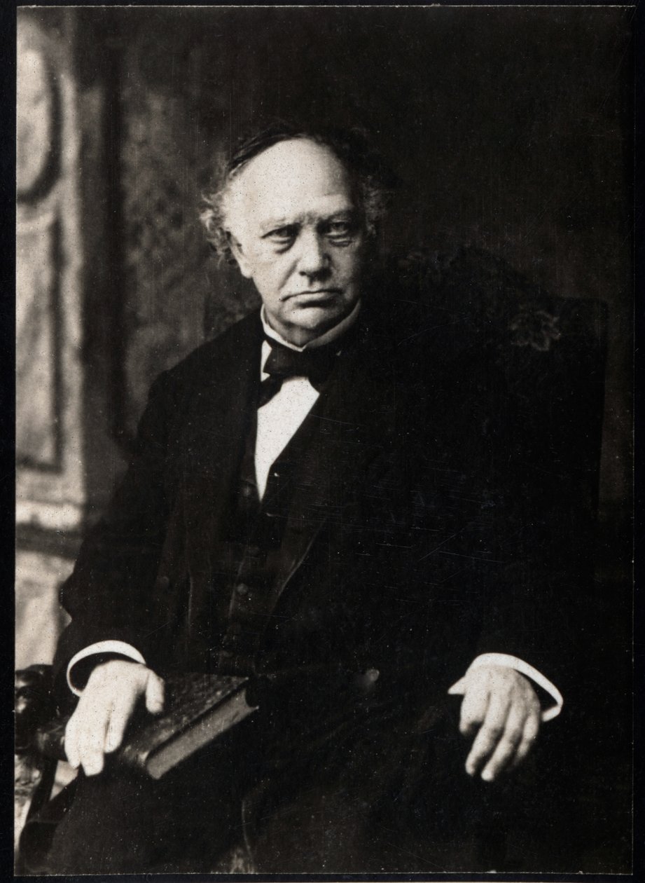 Charles Hermite（1822-1901）的肖像，法国数学家。 作者 法国摄影师