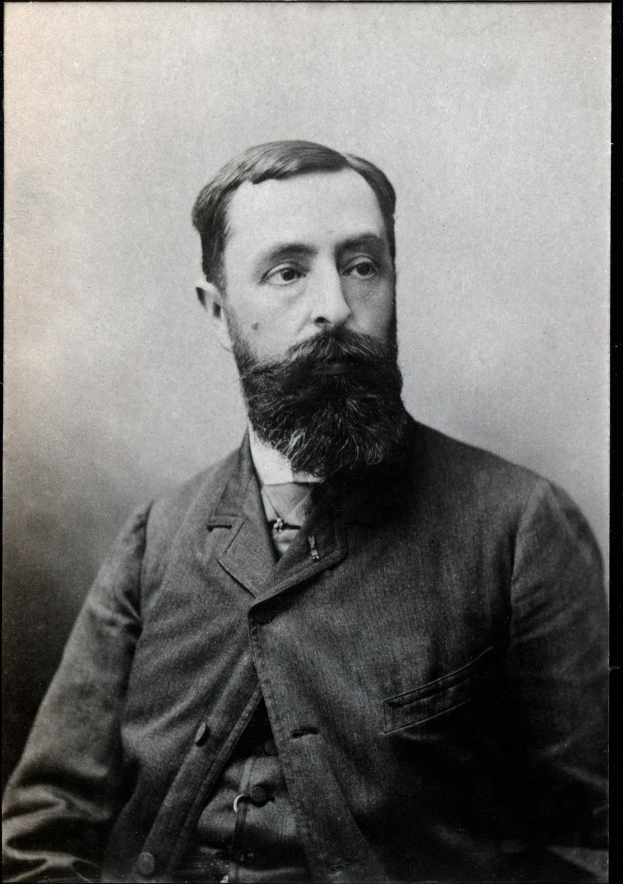 Gaston Laurent Atthalin（b 1848）的肖像，法国法官 作者 法国摄影师