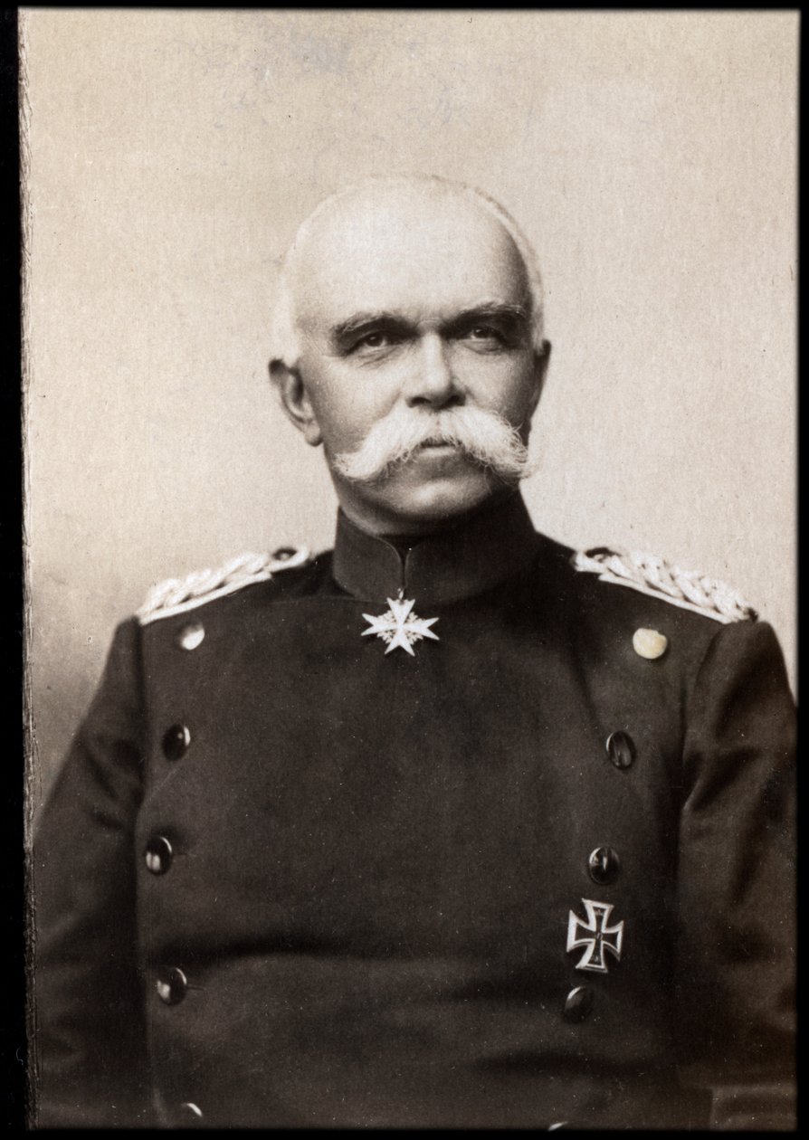 肖像乔治（乔治）利奥伯爵Caprivi de Caprera de Montecuccoli（1831-1899） 作者 法国摄影师