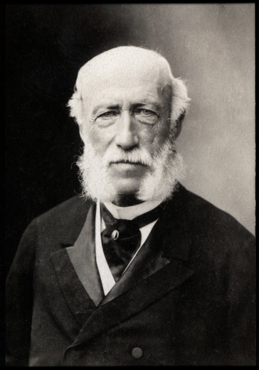 德国政治家Georg Herbert zu Munster（1820-1902）的肖像。 作者 法国摄影师