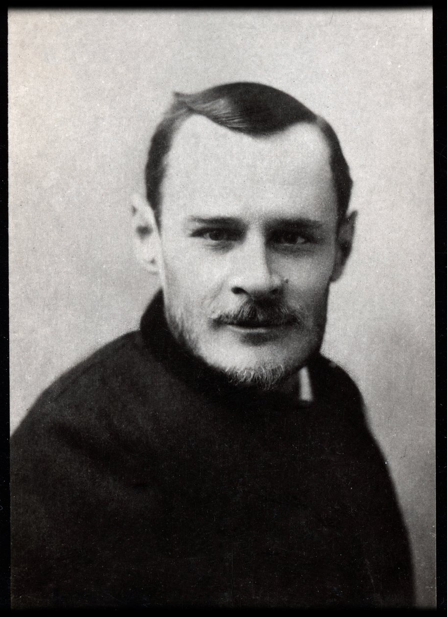 法国小说家Georges Ohnet（1848-1918）的肖像。 作者 法国摄影师