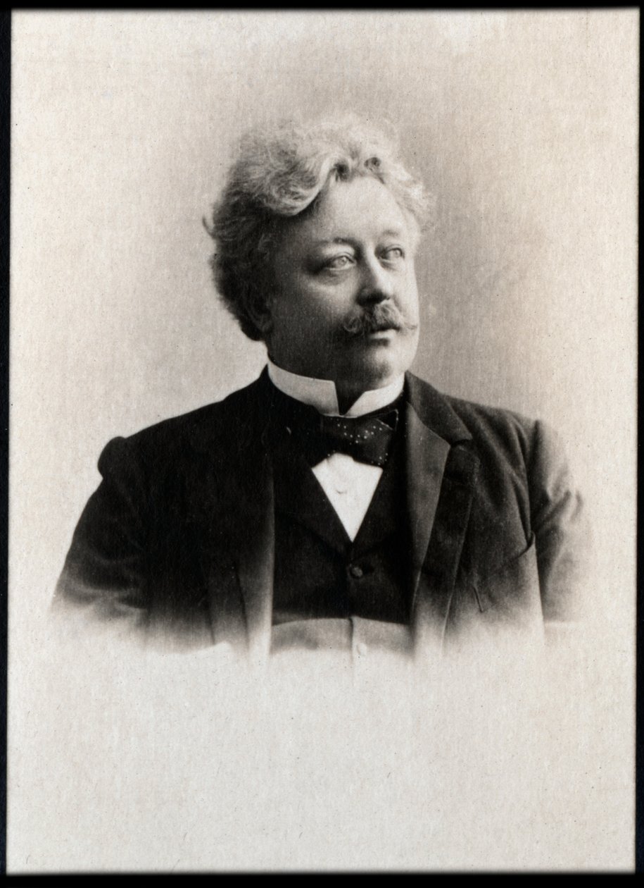 亨利（亨利）鲍尔（1851-1915）的肖像，法国记者。 作者 法国摄影师