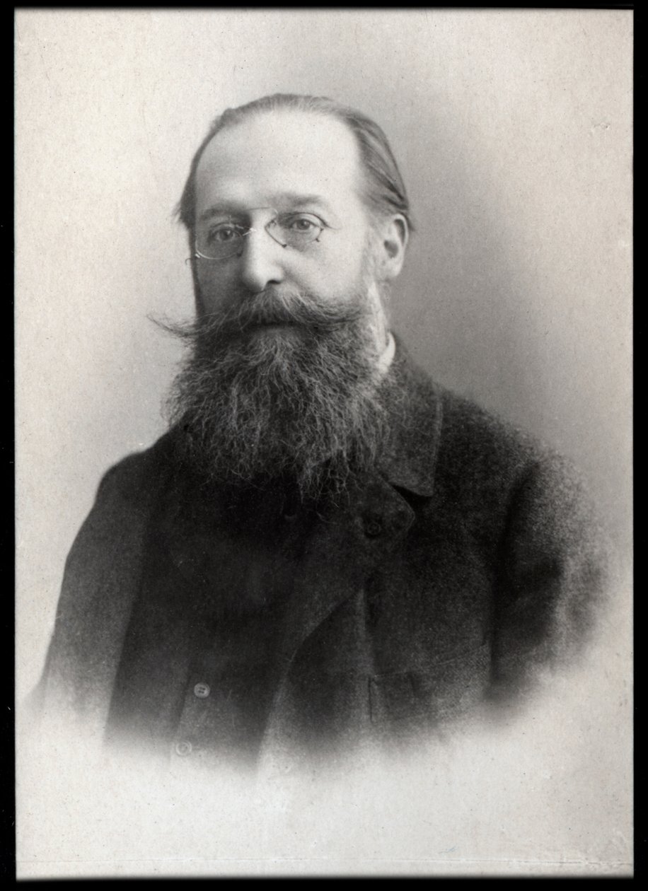 Henri（Henry）Fouquier（1838-1901）的肖像，法国记者，作家和政治家。 作者 法国摄影师