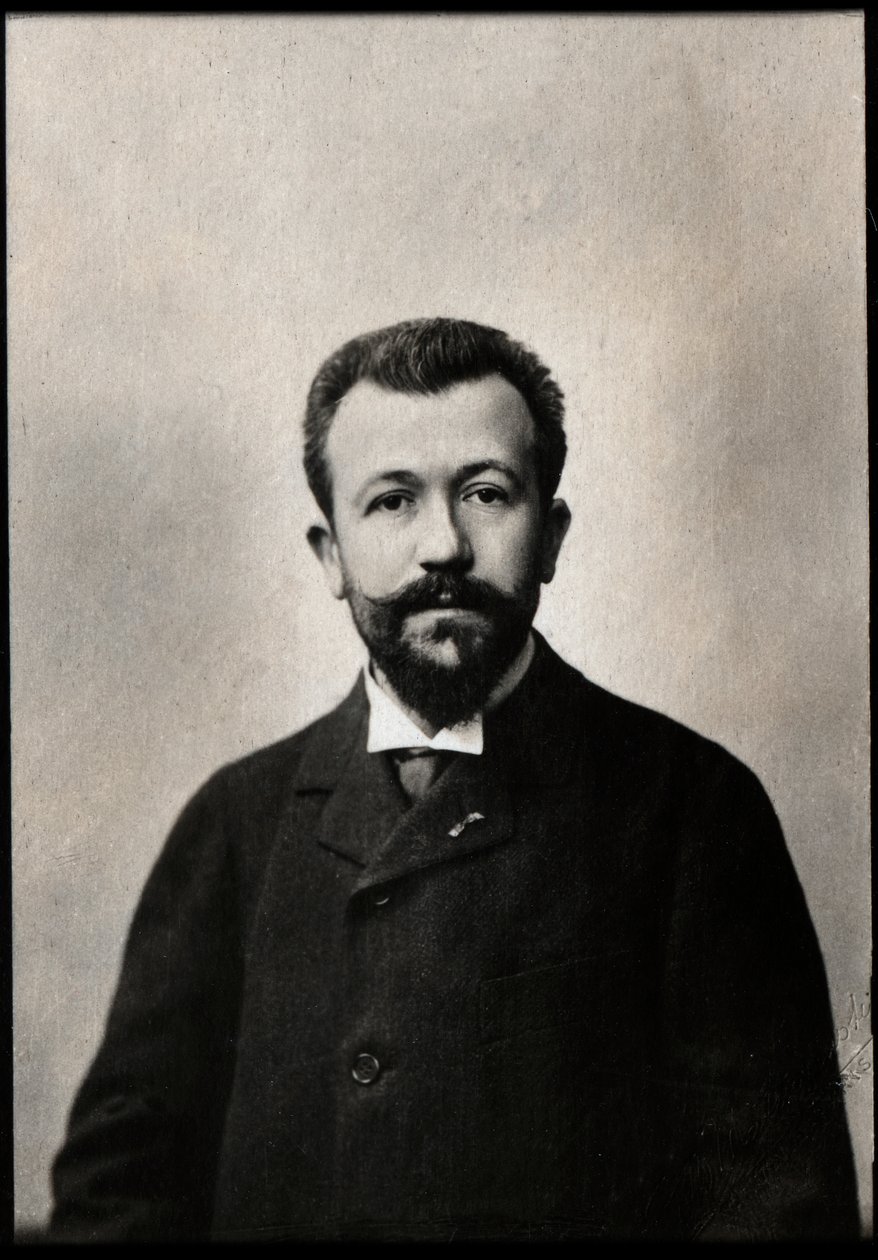 Henri Lavedan（1859-1940）的肖像，法国剧作家。 作者 法国摄影师