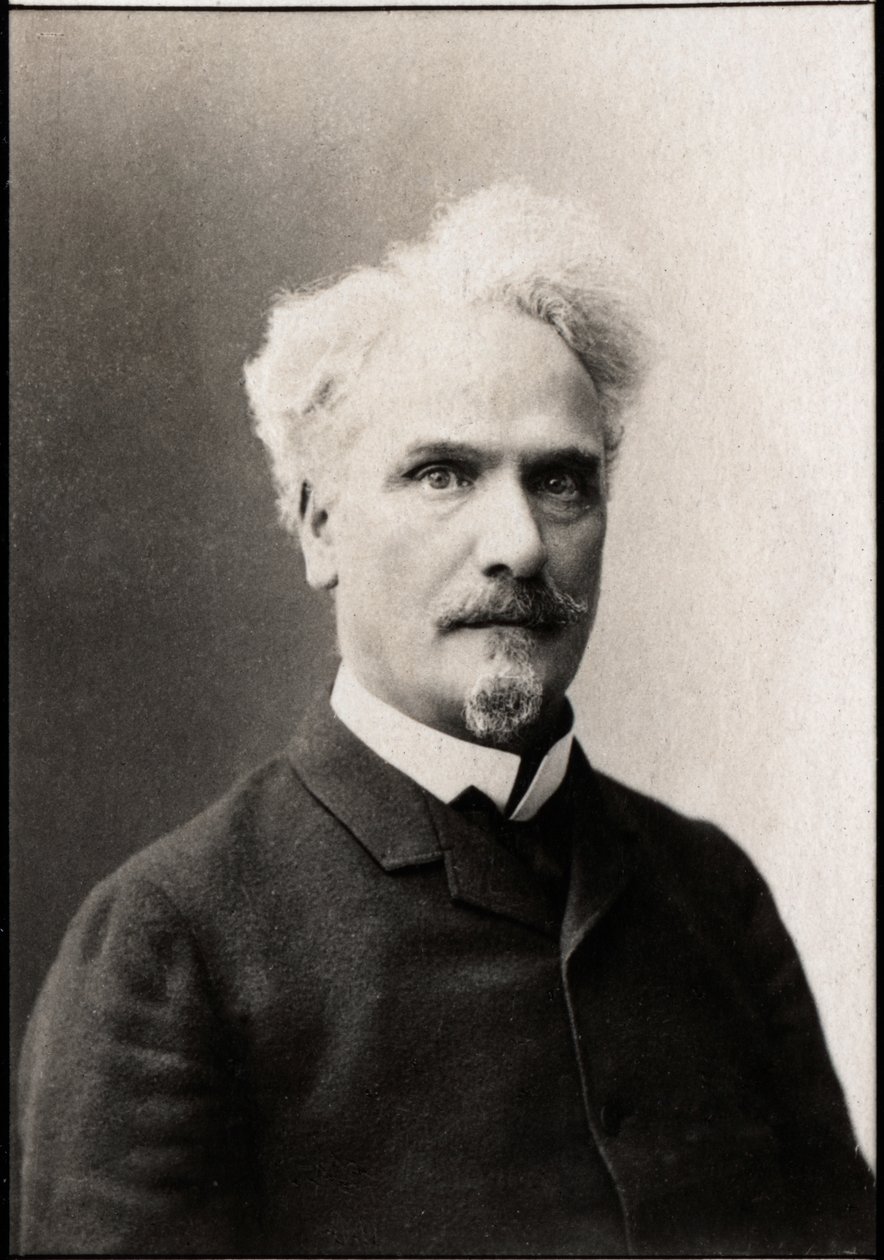 Henri Rochefort（1831-1913）的肖像，法国政治家。 作者 法国摄影师