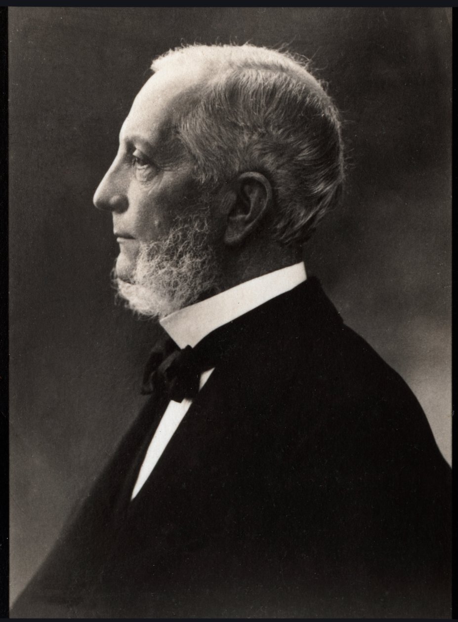 Jean Casimir Felix Guyon（1831-1920）的肖像，法国外科医生。 作者 法国摄影师