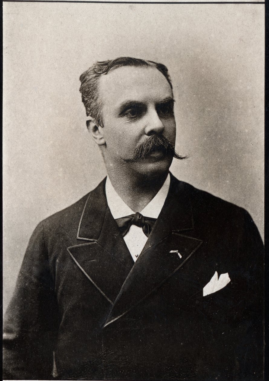 Jean Casimir Perrier（1847-1907），法国政治家的肖像。 作者 法国摄影师