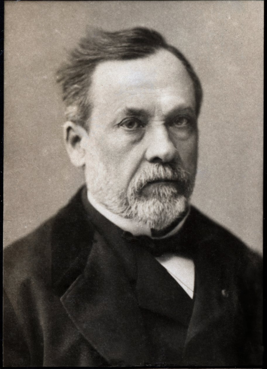 Louis Pasteur（1822-1895）的肖像，法国化学家和微生物学家。 作者 法国摄影师