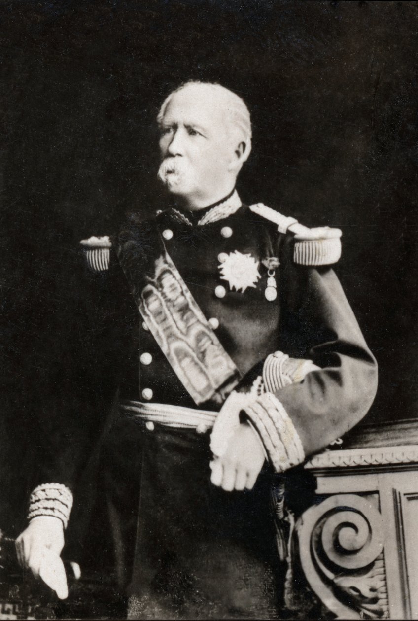 Patrice Mac Mahon的肖像（1808-1893） 作者 法国摄影师