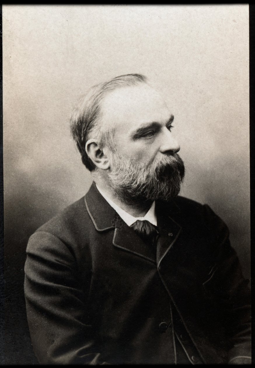 Paul Camille Hippolyte Brouardel（医生Brouardel）（1837-1906）的肖像，法国医生和病理学家。 作者 法国摄影师