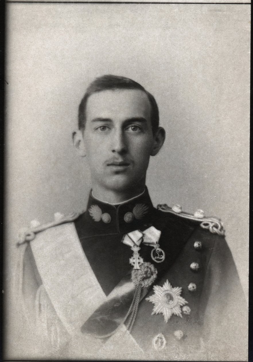 希腊和丹麦尼古拉斯王子的肖像（1872-1938） 作者 法国摄影师
