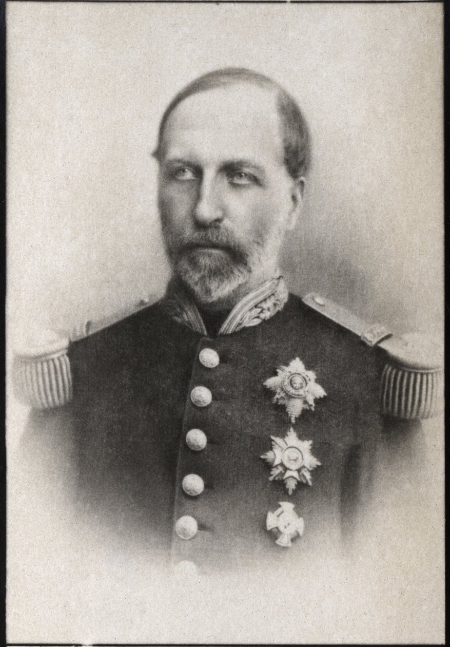 比利时菲利普王子的肖像（1837-1905） 作者 法国摄影师
