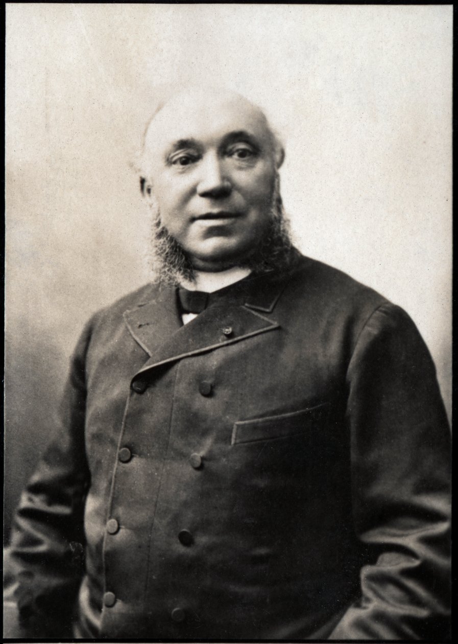 Samuel Perivier（1828-1902）的肖像，法国法官。 作者 法国摄影师