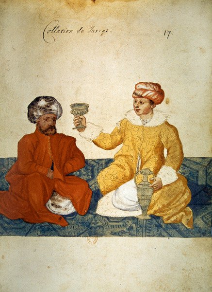 轻土耳其餐，1567（纸上wc） 作者 法语学校