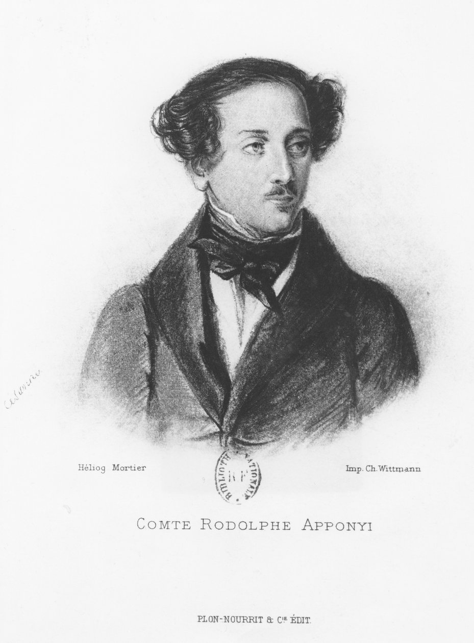 计数Rodolphe Apponyi 作者 法语学校
