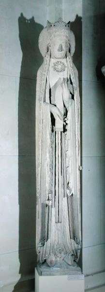 一个女王的Jamb图，从Eglise de Notre-Dame，Corbeil的西立面移除 作者 法语学校