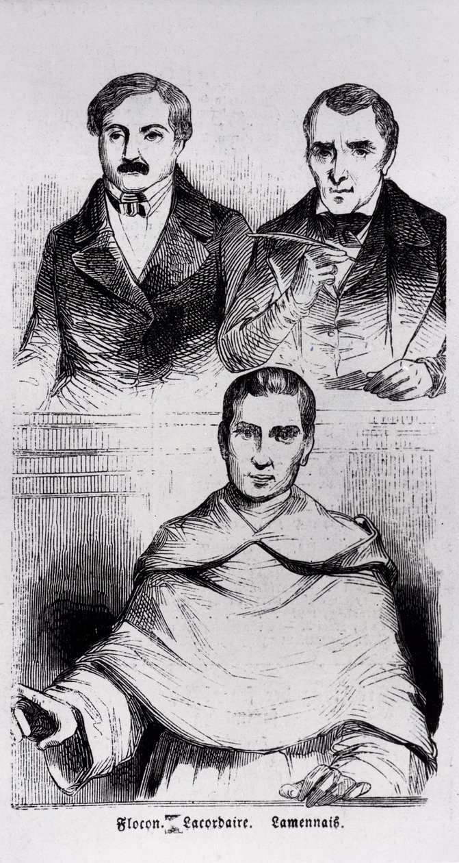 Jean-Baptiste Lacordaire，Fr。由Lamennais和F. Flocon撰写 作者 法语学校