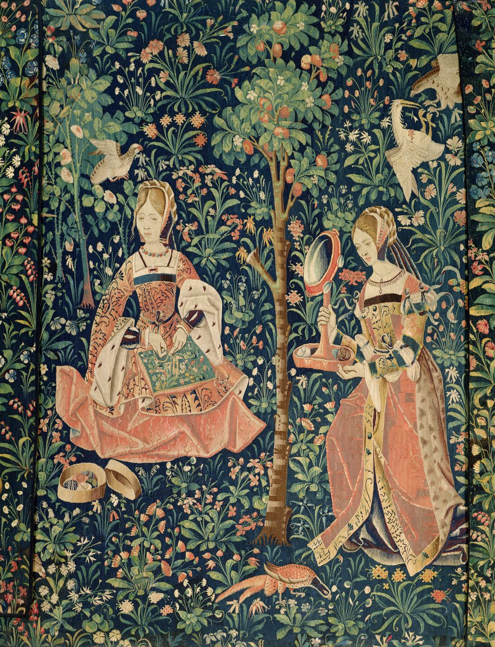 主的生命：刺绣，c.1500 作者 法语学校