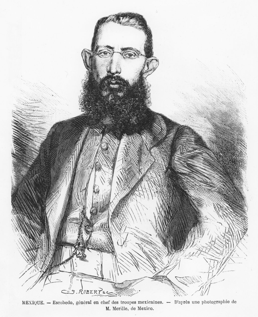 Mariano Escobedo 作者 法语学校