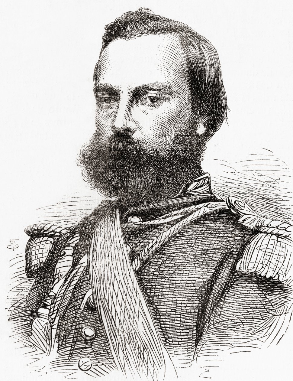 Mariano Ignacio Prado Ochoa，来自LUniversIllustré，1866年 作者 法语学校
