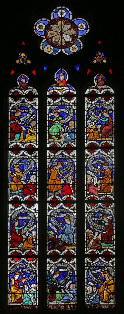 Niederhaslach，圣约翰教堂，Baptis，c.1360 作者 法语学校