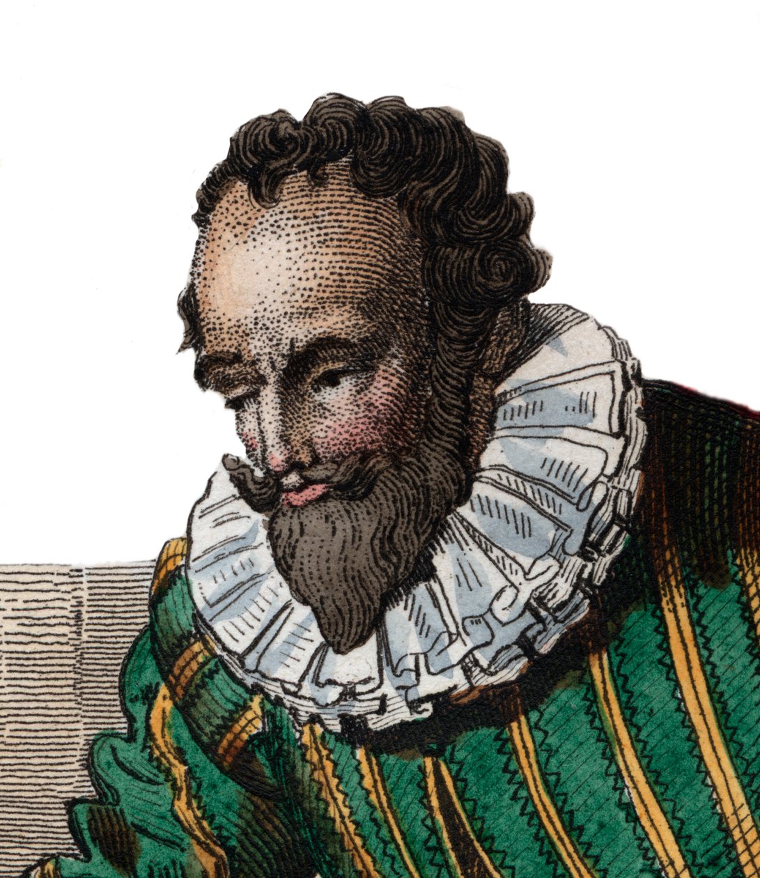 Francois de Malherbe（1555-1628）的肖像，法国诗人，评论家和翻译。 作者 法语学校