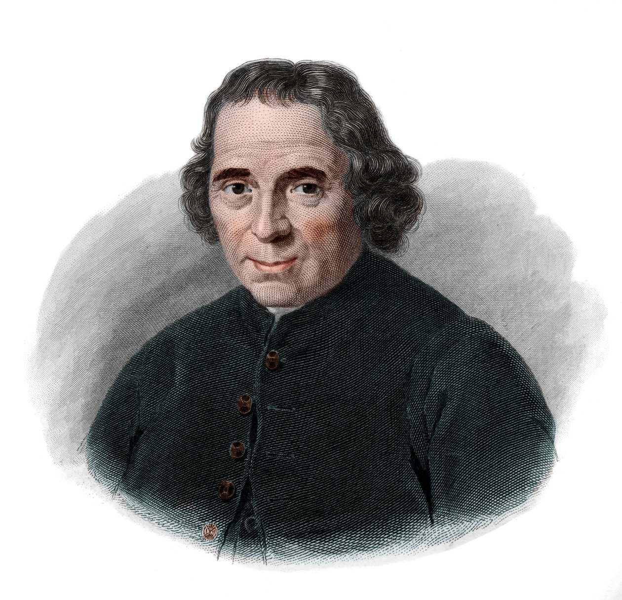 Jean（Jan）Nieuwenhuyzen（1724-1806），门诺派牧师的肖像。 作者 法语学校