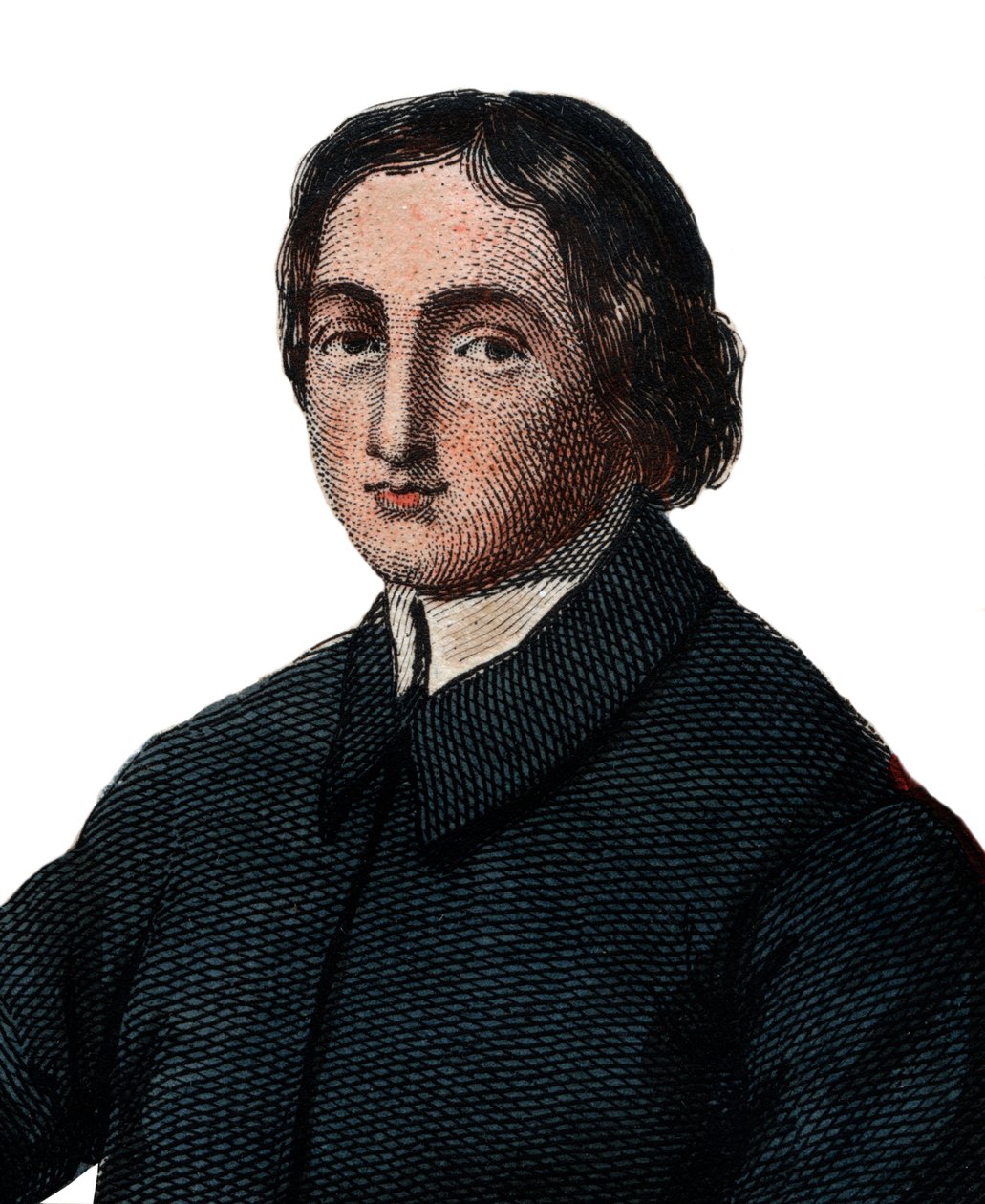 Jean Baptiste Massillon（1663-1742），法国天主教主教和传教士，克莱蒙主教的肖像。 作者 法语学校