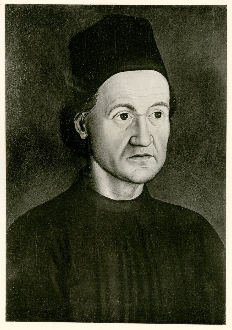 Kaisersberg的Johannes Geiler，1884-90（照片型） 作者 德国学校