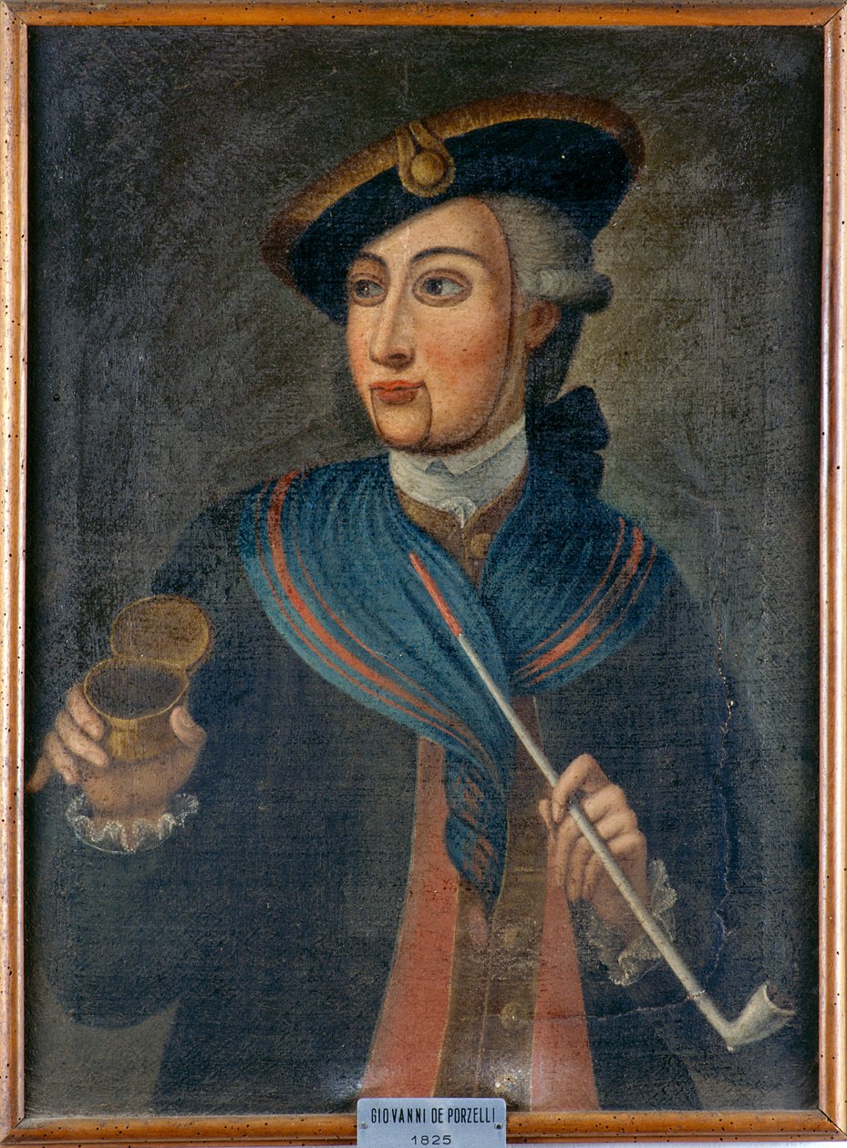 Giovanni de Porzelli的肖像，1825年 作者 不明