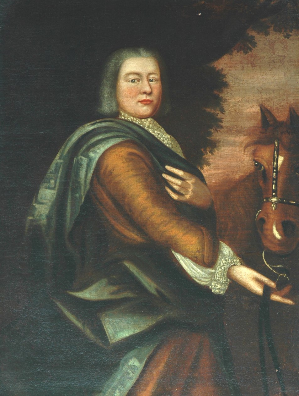 塞缪尔·李斯特，1740年（布面油画，未张开） 作者 不明