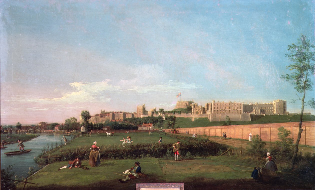 温莎城堡 作者 乔瓦尼·安东尼奥运河（Canaletto）