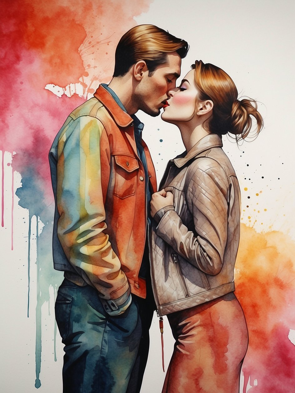 Popart Kiss W62 作者 马里奥·维特