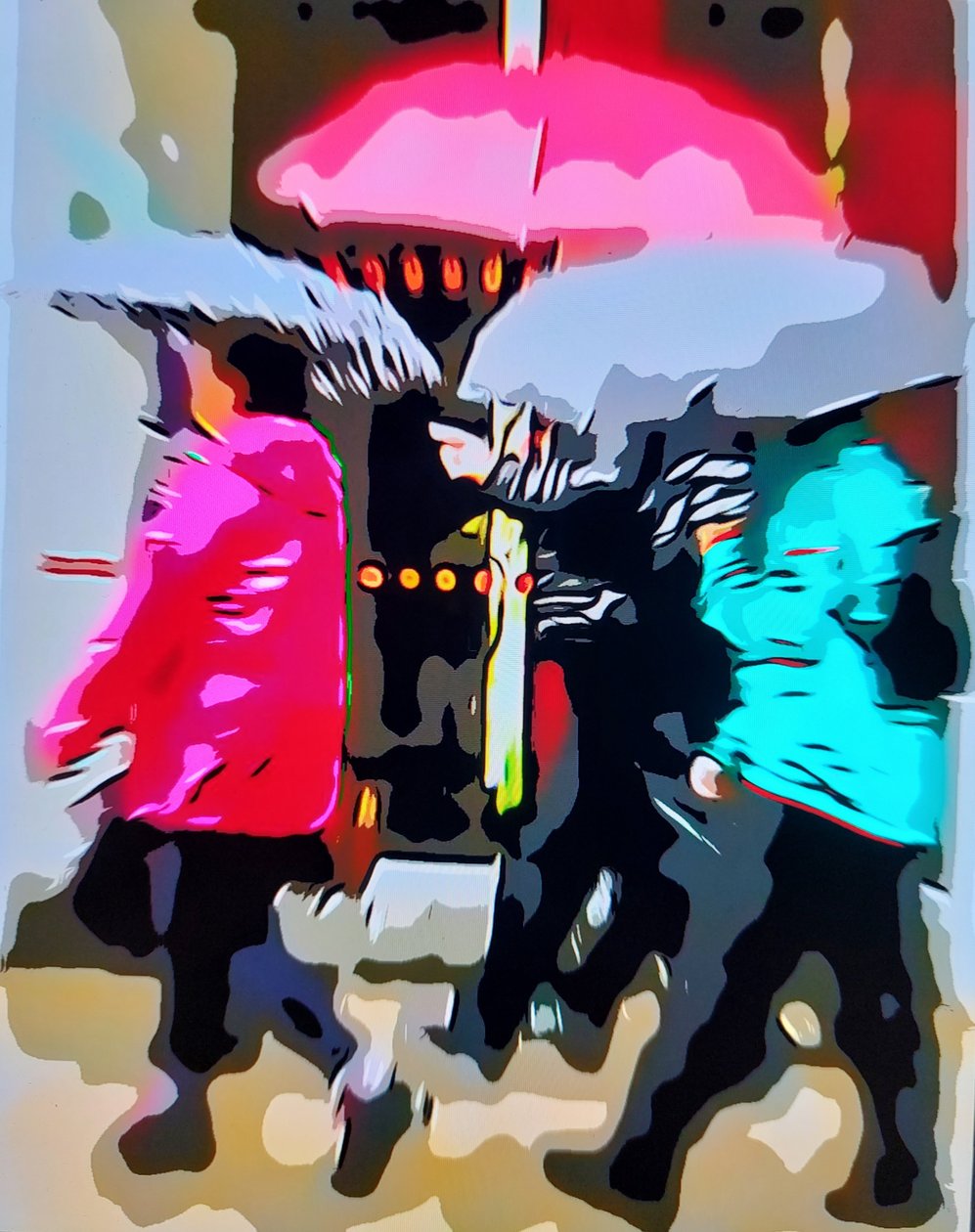 五彩缤纷的雨 作者 马韦特 