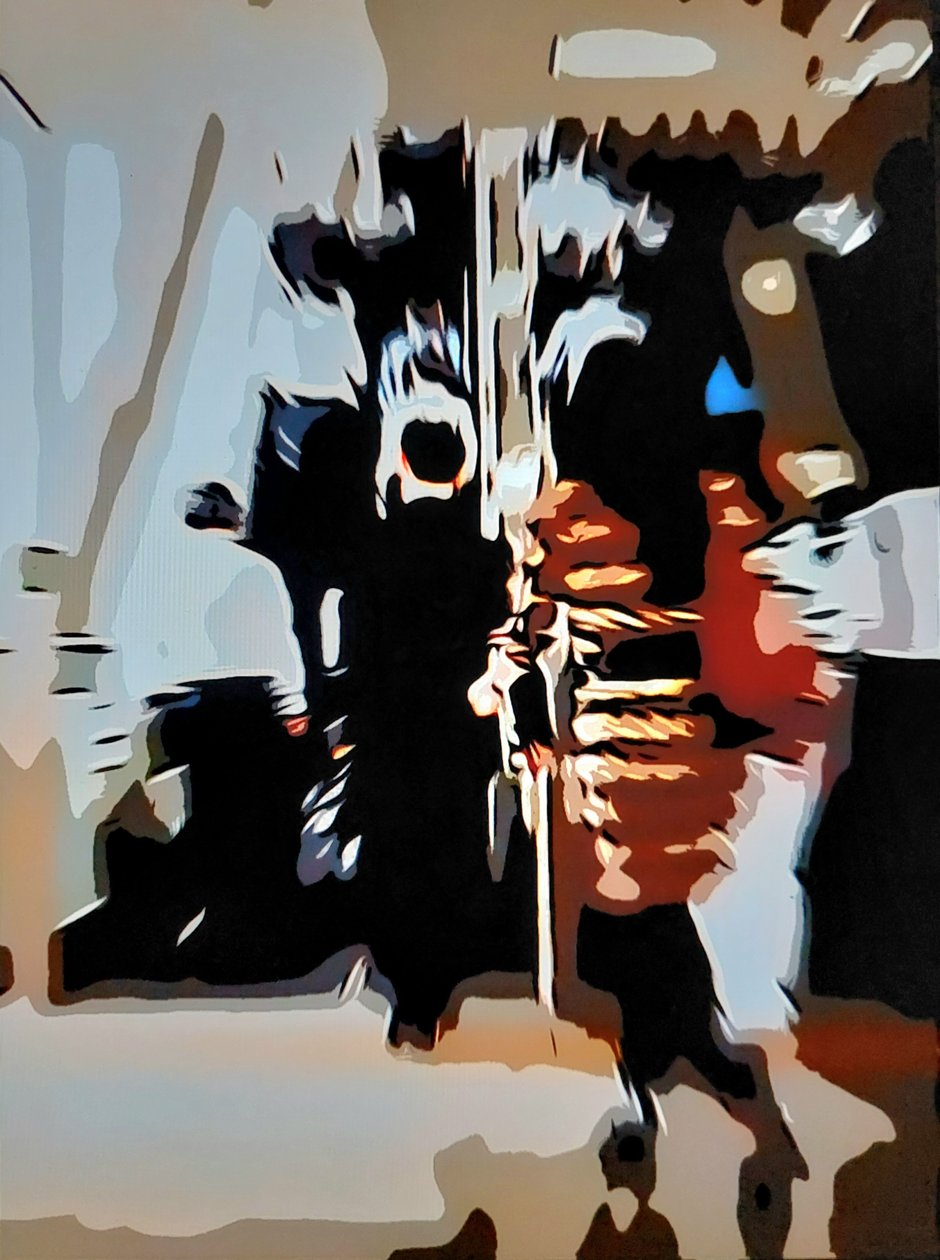 地铁人群 作者 马韦特 