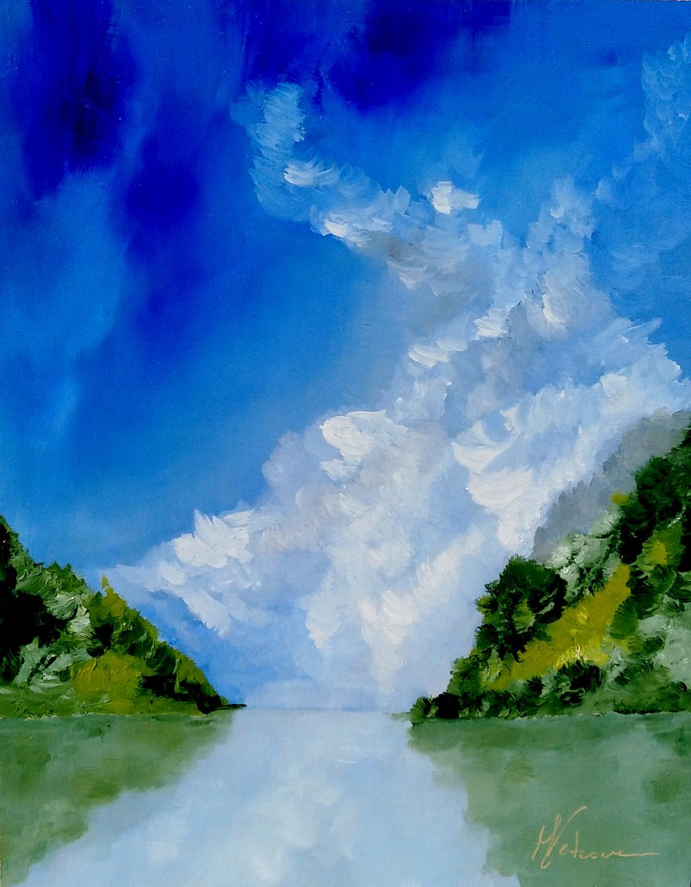 湖上 作者 