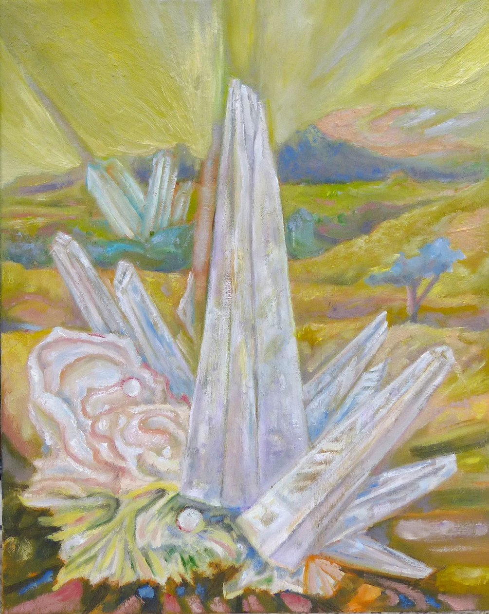 水晶景观 作者 