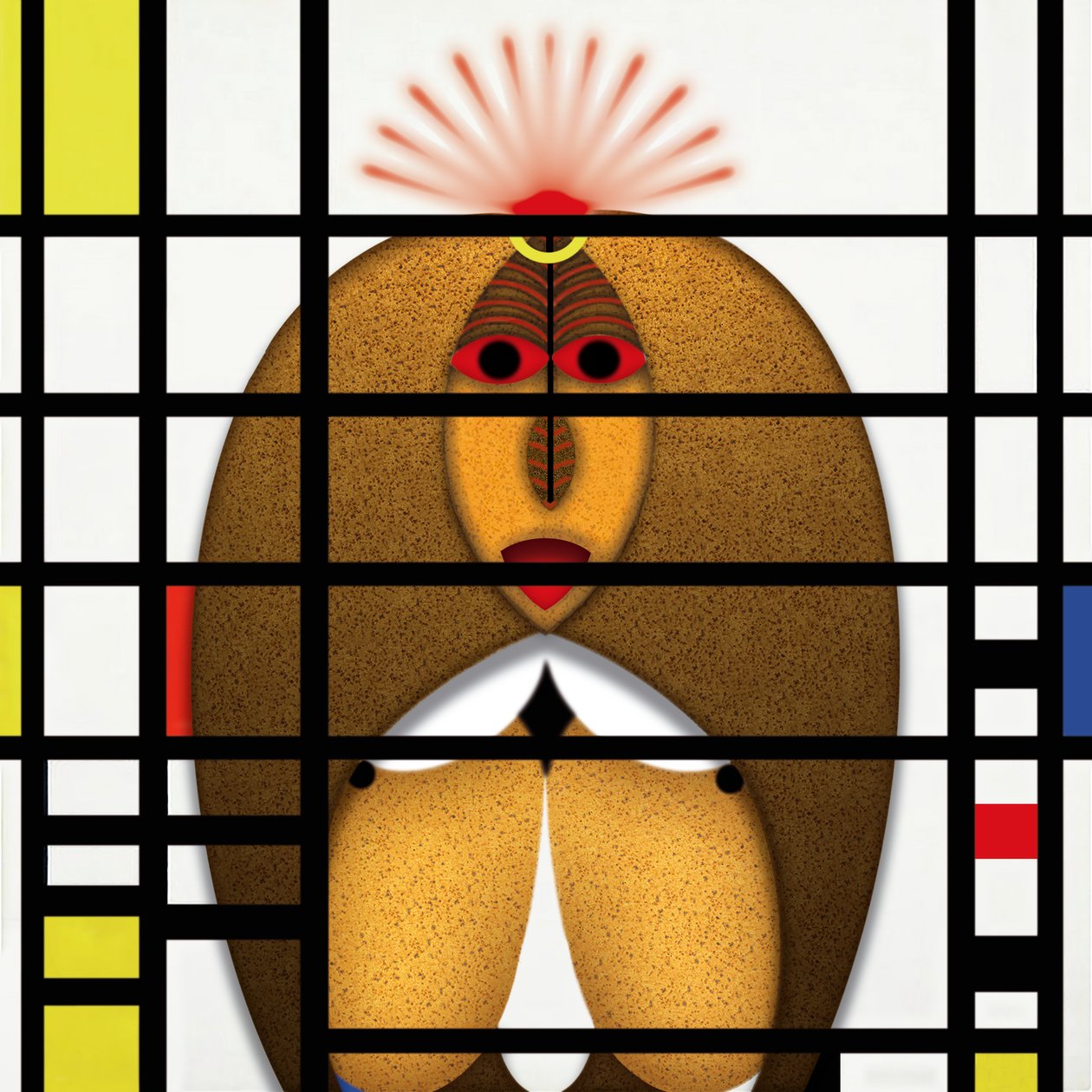 Lockdown (XVII) - (aus der Serie Animal Rationale) 作者 
