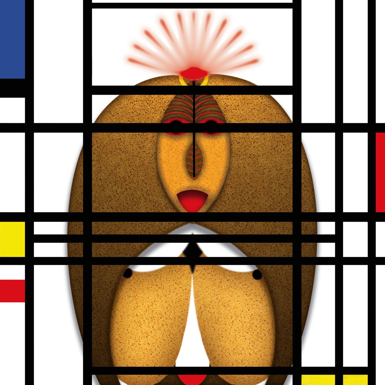 Lockdown (XVIII) - (aus der Serie Animal Rationale) 作者 