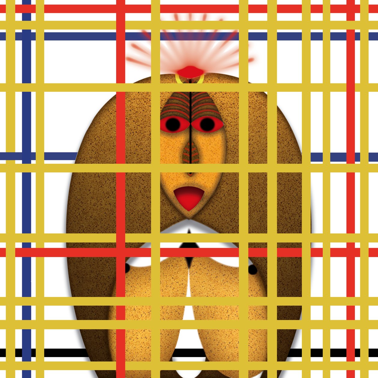 Lockdown (XXV) - (aus der Serie Animal Rationale) 作者 
