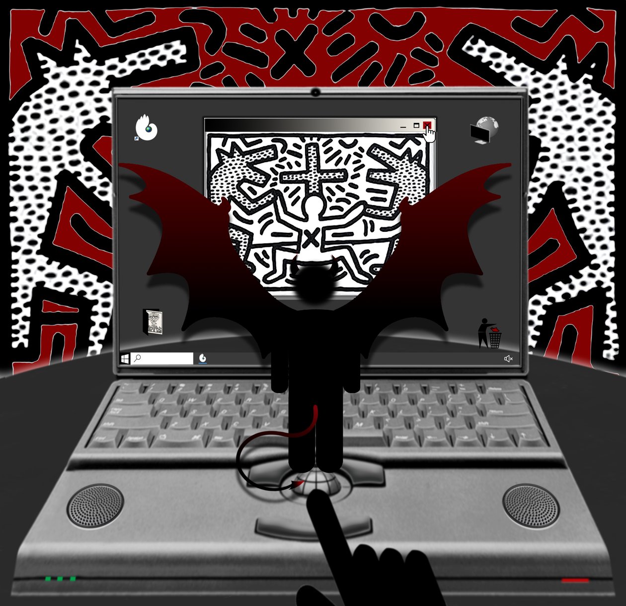 反基督者 (II) - 暴徒（选自系列：视窗） 作者 