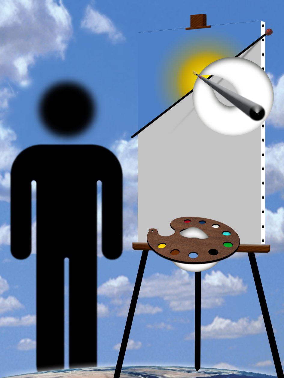 Maler und Modell (III) 作者 