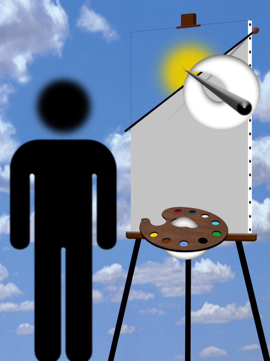 Maler und Modell (III) 作者 