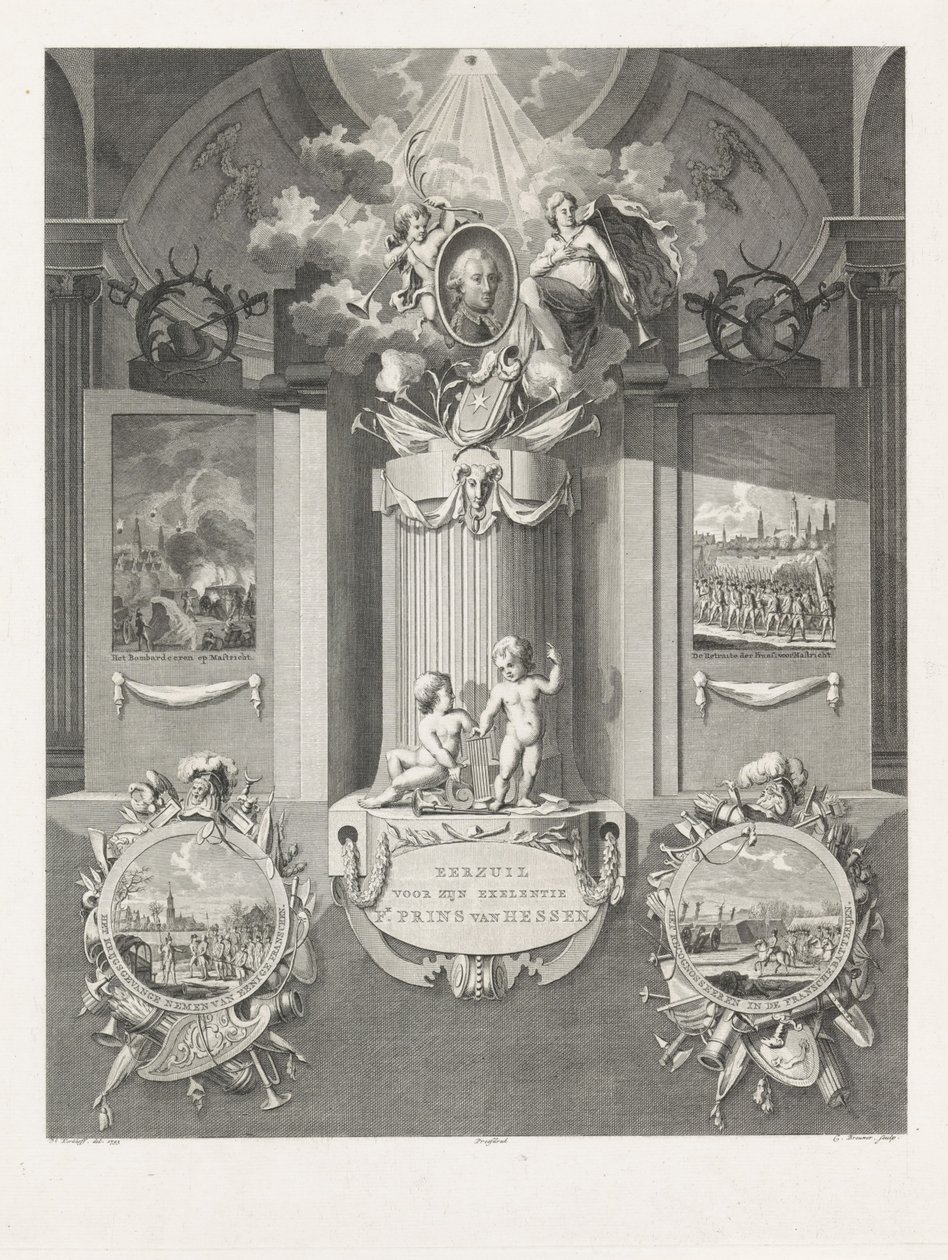 Jacques de Guise，“埃诺的历代记”，正面 作者 1793年Cornelis