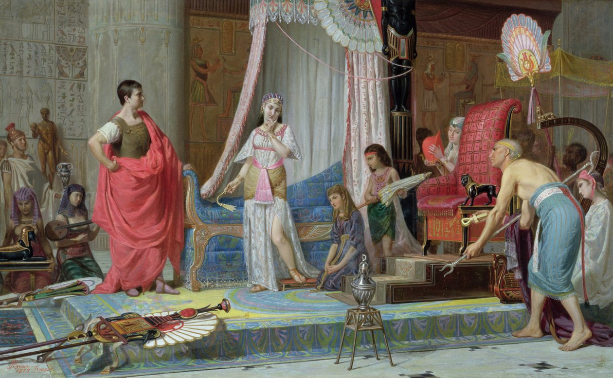克利奥帕特拉，1879年 作者 贝尼尼
